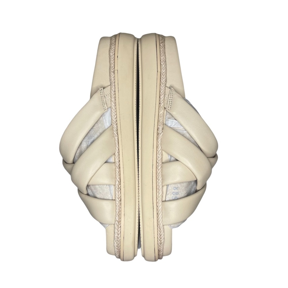 Vince Camuto Chavelle Braided Light Cream Sandals - Picture 4 of 7